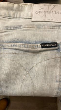 Calvin Kline “acid-washed” jeans