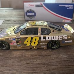 1:24 team caliber preferred series. Jimmie Johnson #48 Lowe’s. 2005 monty carlo.