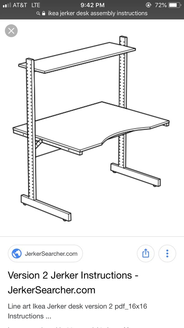 New And Used Ikea Desk For Sale In Hagerstown Md Offerup