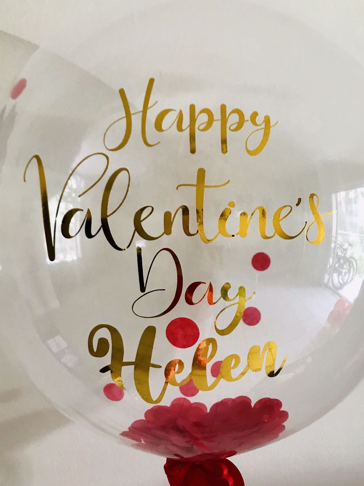 Valentine’s Personalized Balloon ❤️