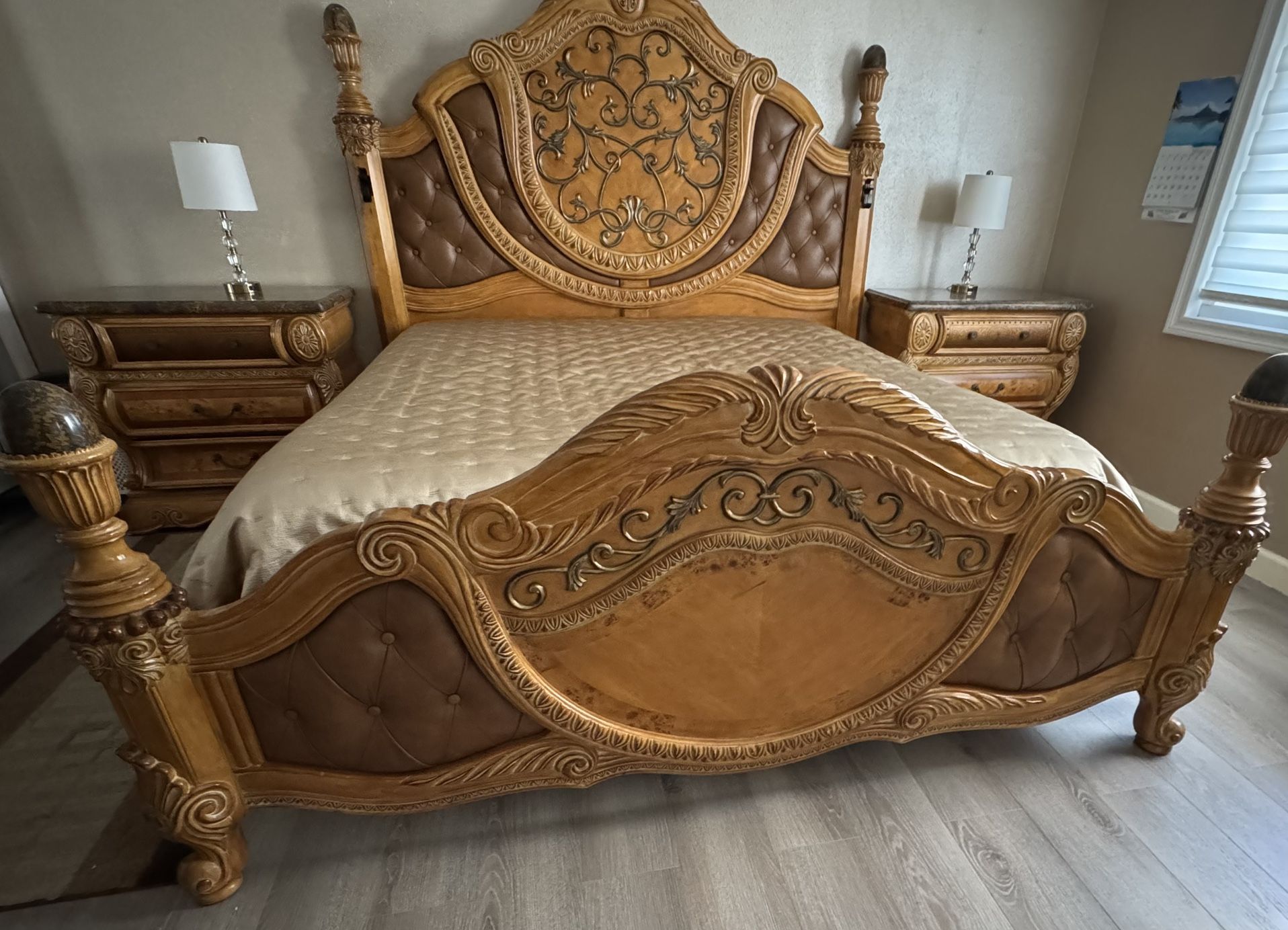 AICO King Size Bedroom Set