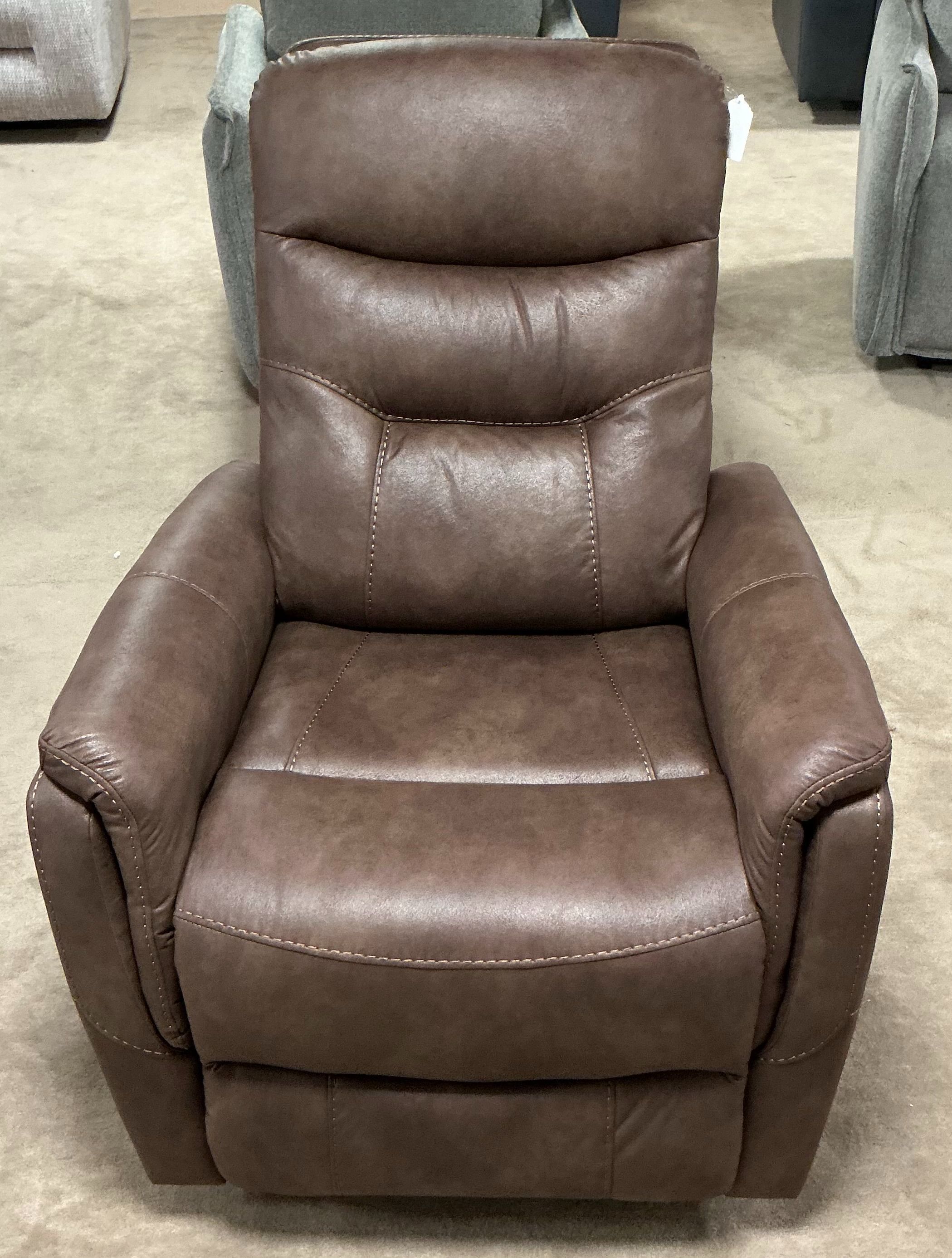 DK Brown Glider Recliner