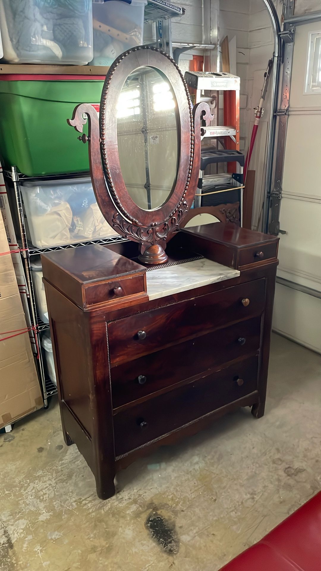 Circa 1880’s Mahogany Dresser