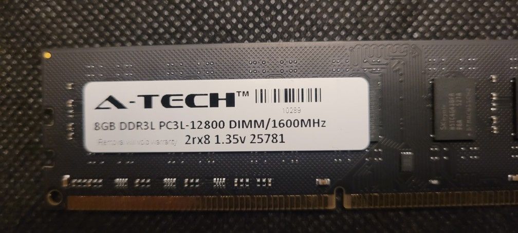 A-Tech 8GB DDR3/DDR3L 1600MHz PC3L-12800