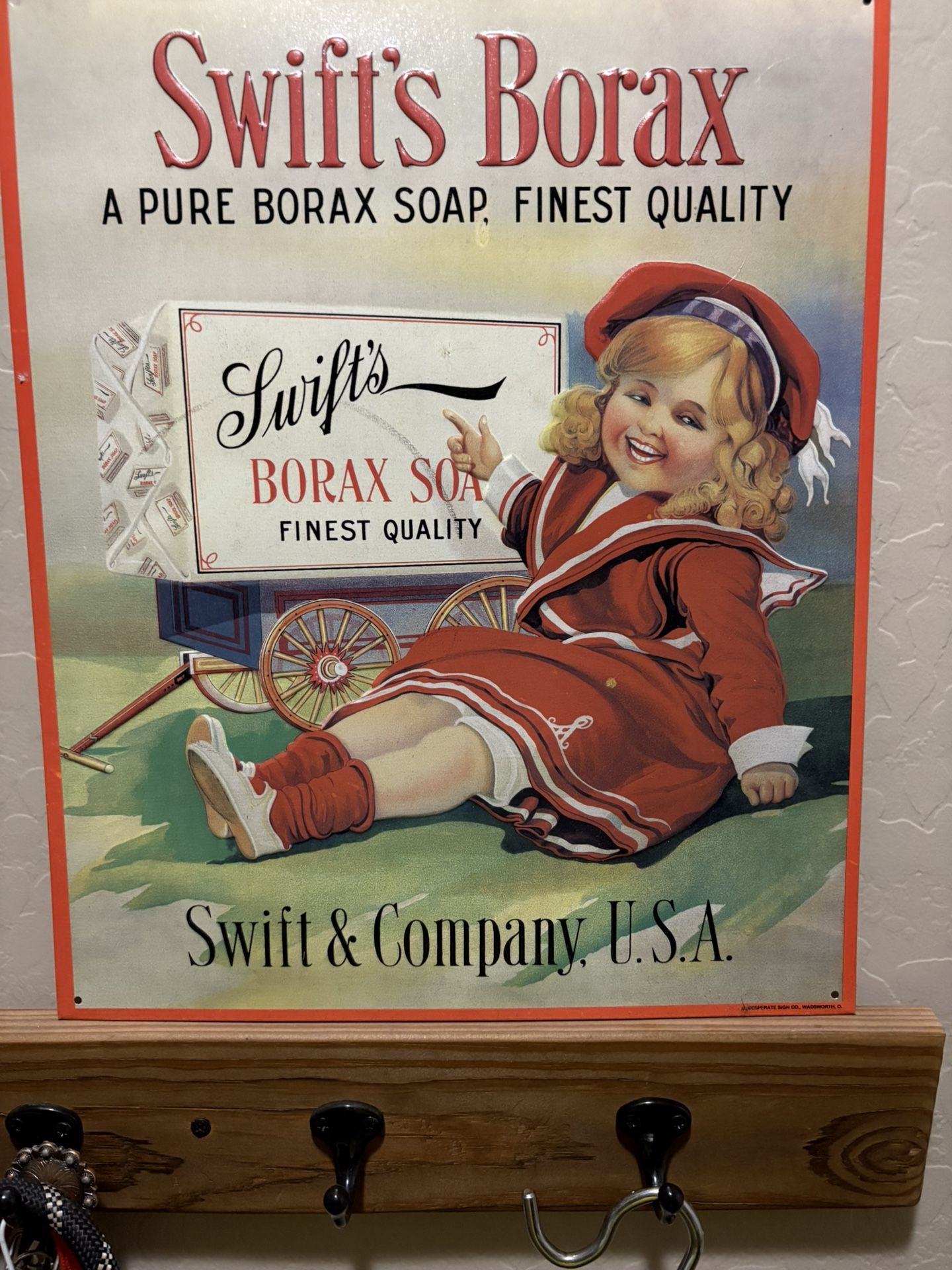 Metal Laundry Room Sign