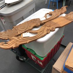 Hand Carved Wood Thailand 40” Long 15$ Ea 