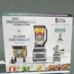Ninja Kitchen System Professional Plus. 2x More Functionality New