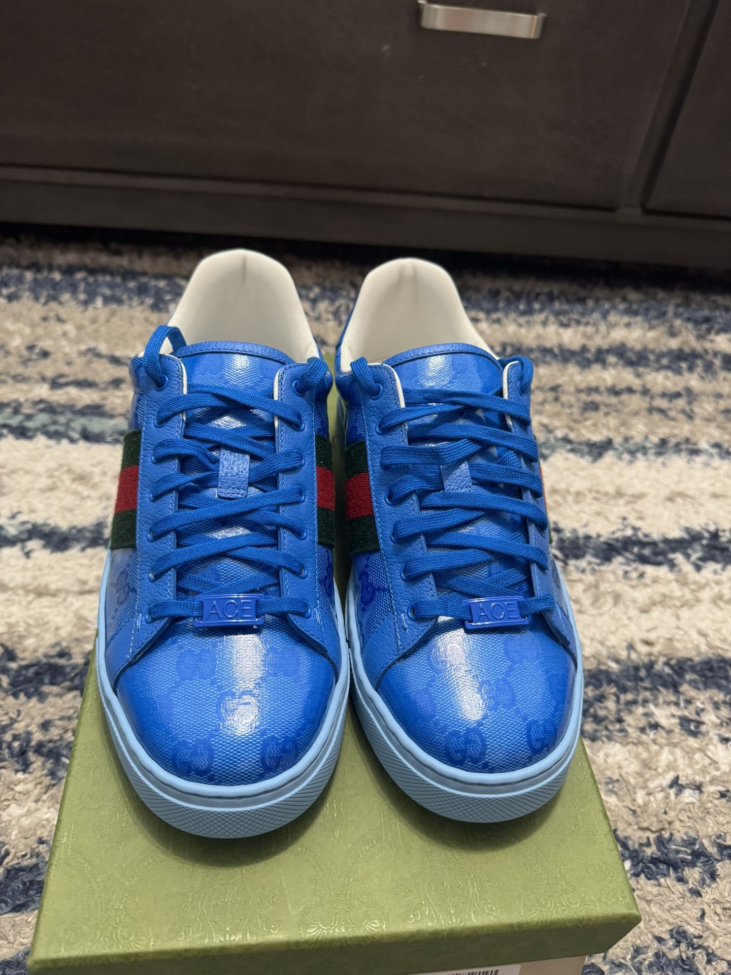 Gucci Ace GG Crystal Canvas Sneakers