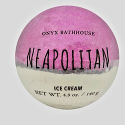 Onyx Bathhouse Neapolitan Bath Bomb