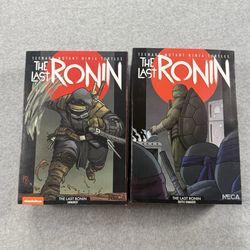 Neca Last Ronin Armored And Battle Damged Lot Of 2 Ninja Turtles TMNT