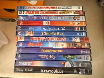 Kids movies on DVD