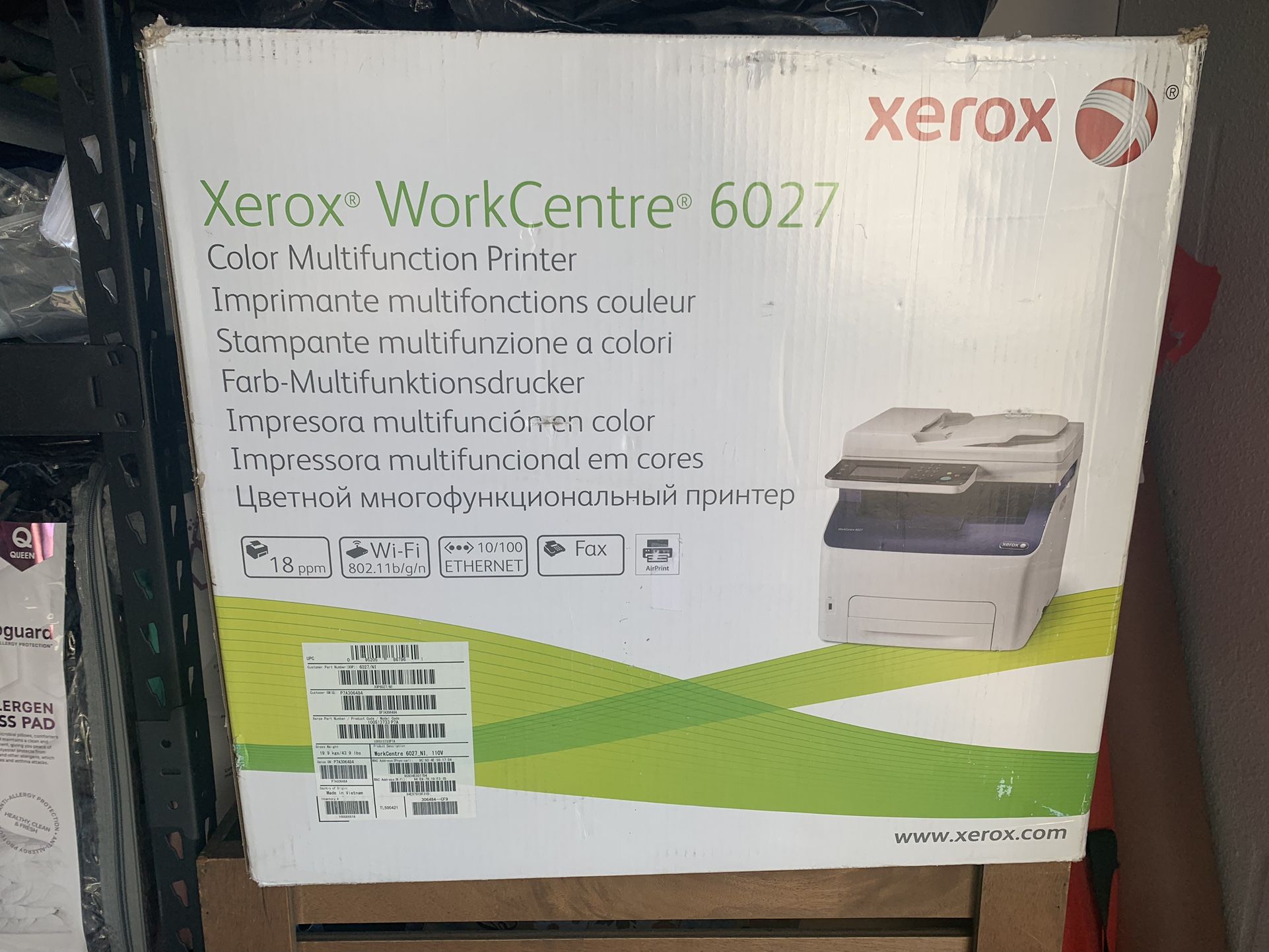Xerox Work center 6026