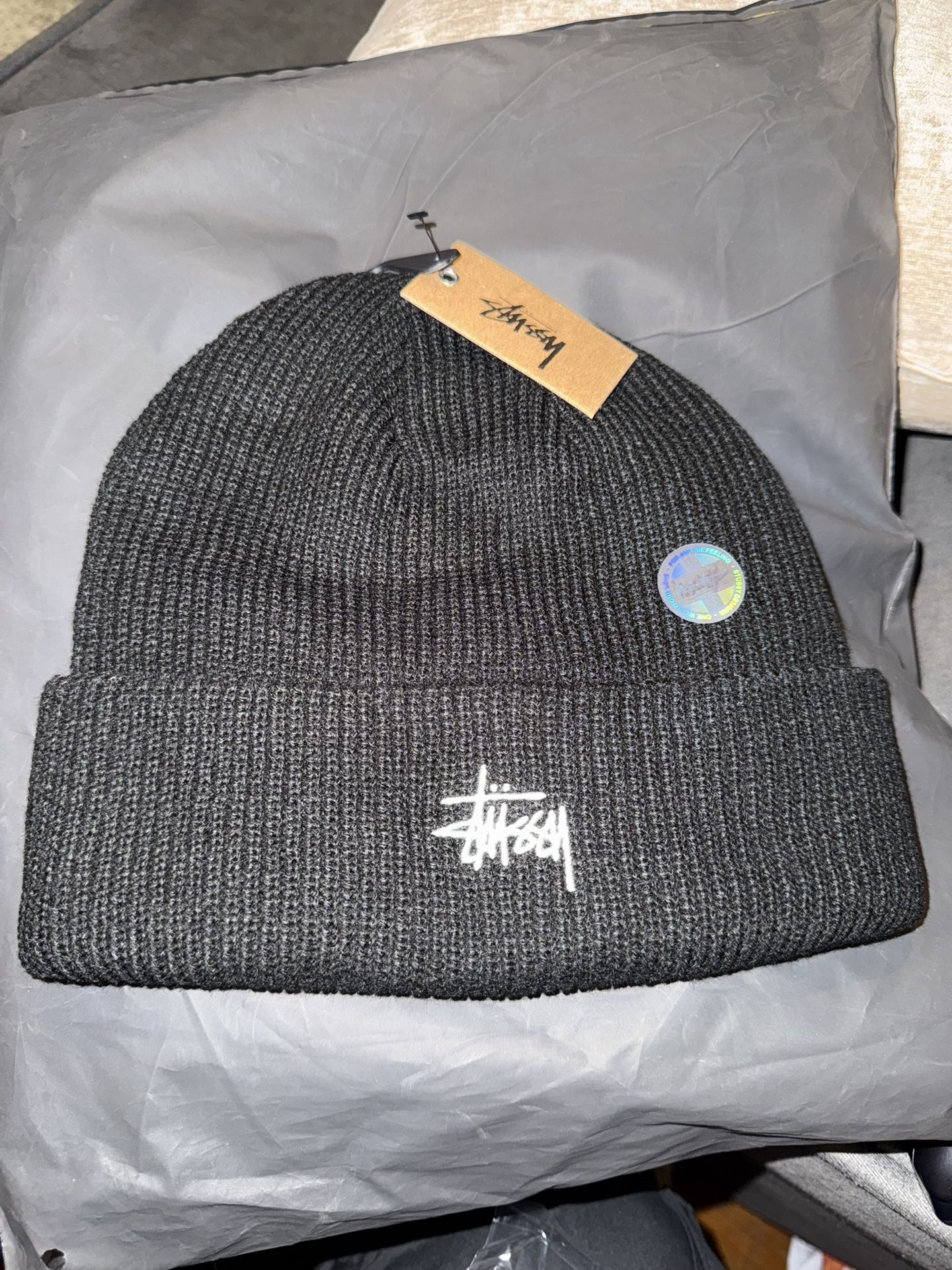 Black Stüssy Beanie