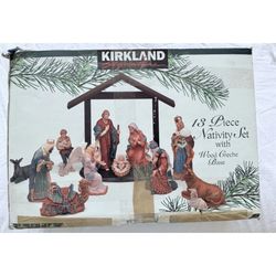 Kirkland 13 Piece Porcelain Nativity Set