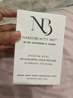 NakedBeautyMD gold infused hydrogel eye patch