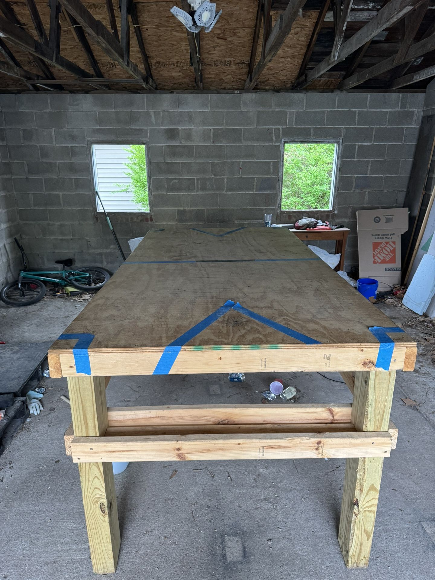 Multipurpose Wood Table
