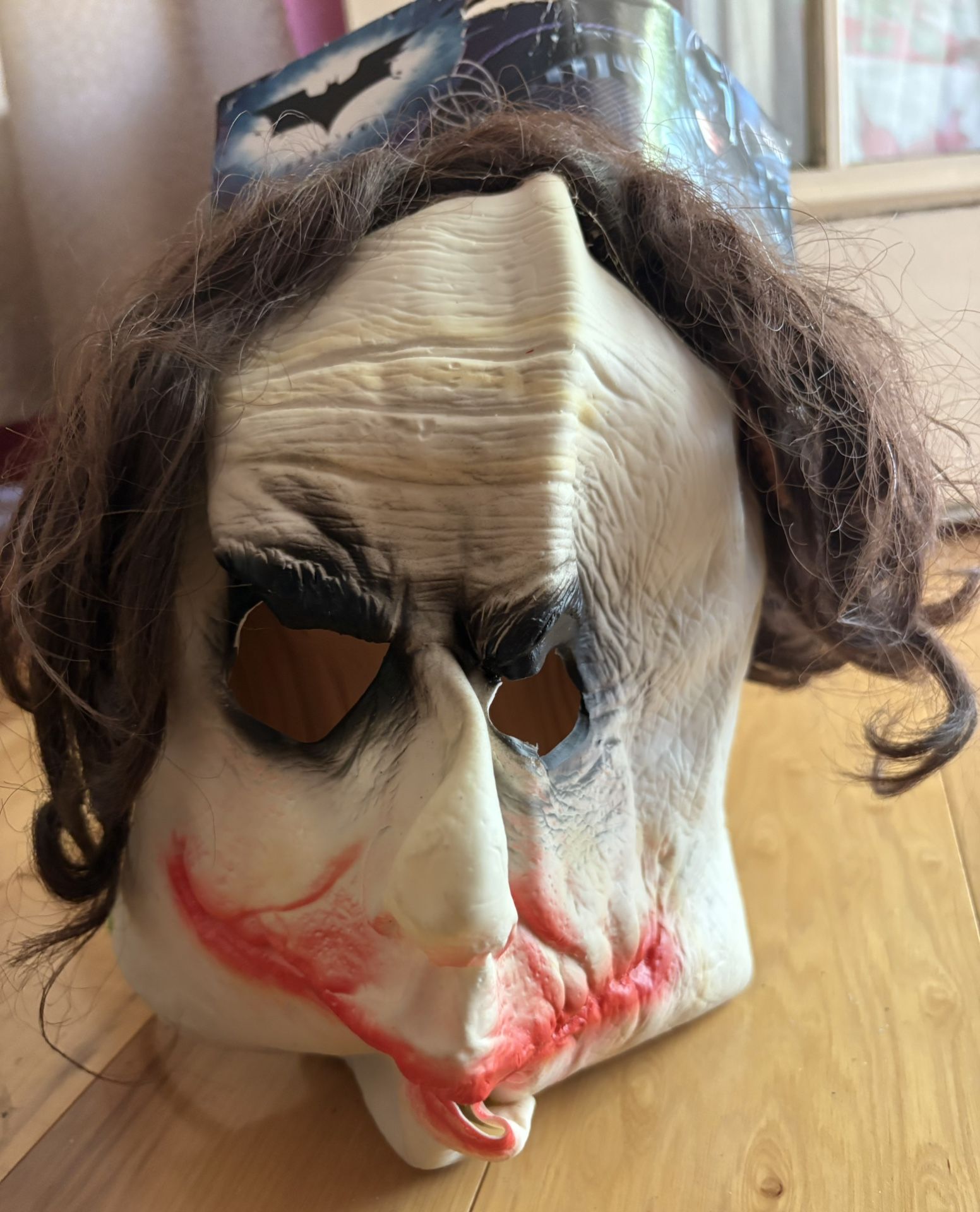Halloween - Mask - Year 2008 - New - Joker Mask Batman Dark Knight Cosplay Halloween Adult Costume