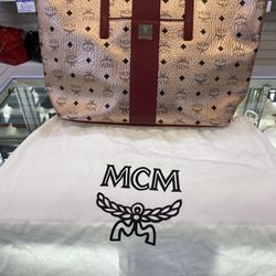 MCM TOTE BAG (ONLY $45 DOWN!!!!)