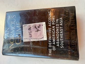 First edition An Enormous Crime Hardcover history Book