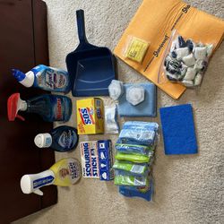 Household Cleaning Supplies Lot