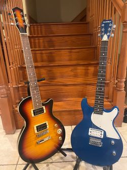 First Act Guitar and Custom Les Paul