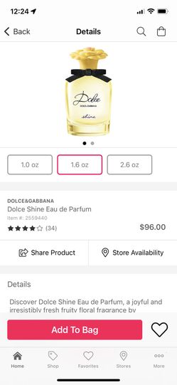 Dolce And Gabanna Shine Perfume