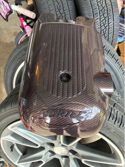 Silverado Sierra Tahoe Yukon Vortec engine cover Carbon Fiber
