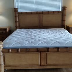 King Bedroom Set Retractable Bedframe Included 