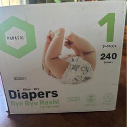 Parasol Diapers AND wipes 