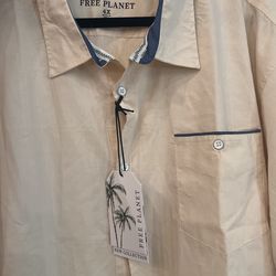 Big & Tall Men’s Collar Shirt 4x