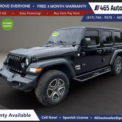 2020 Jeep Wrangler Unlimited Sports S Sport Utility 4D