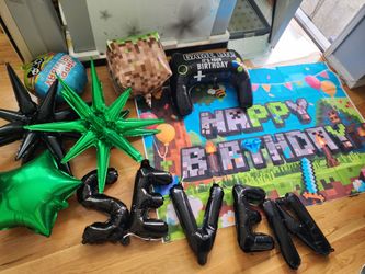 Birthday party decorations