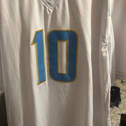 Chargers Away Justin Herbert Jersey 
