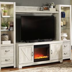 TV stand With Fireplace