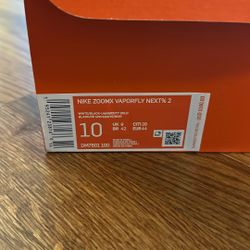Nike Zooms Vaporfly Next% 2 US Mens 10