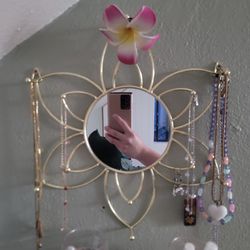 Jewelry Mirror Organizer 