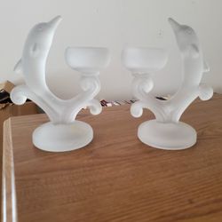 Dolphin Candle Holders
