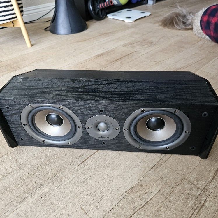 Polk Audio CS10 Center Channel Speaker Like New