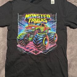 Monster Truck T-Shirt Small Size