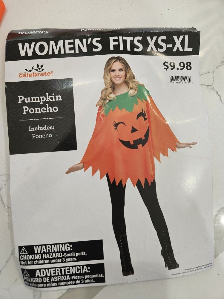 Pumpkin Poncho