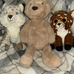 Three Plushies