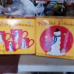 New Mugs And Holiday Plates