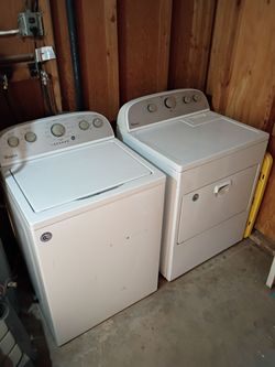 Washer and dryer