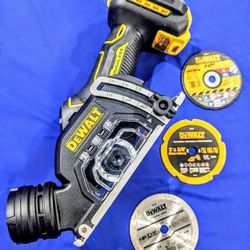 20V Max DeWalt XR - 3" Cut Off Tool with Cutting Disc 3 Pack 