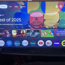 50” Phillips Google Smart Tv