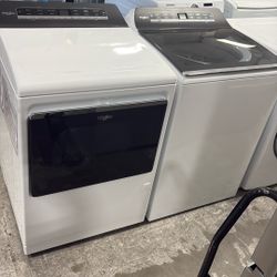 Whirlpool Top Load Washer ( 2 In One Removable Agitator), Gas Dryer 