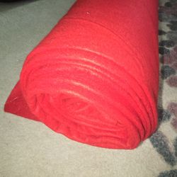 Red Felt Fabric 