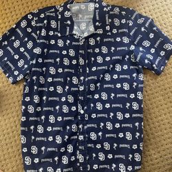 San Diego PADRES men's Shirt Size M