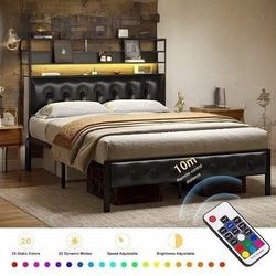 King Size Bed Frame 🆕 In Box No Mattress Included Sold Separately 