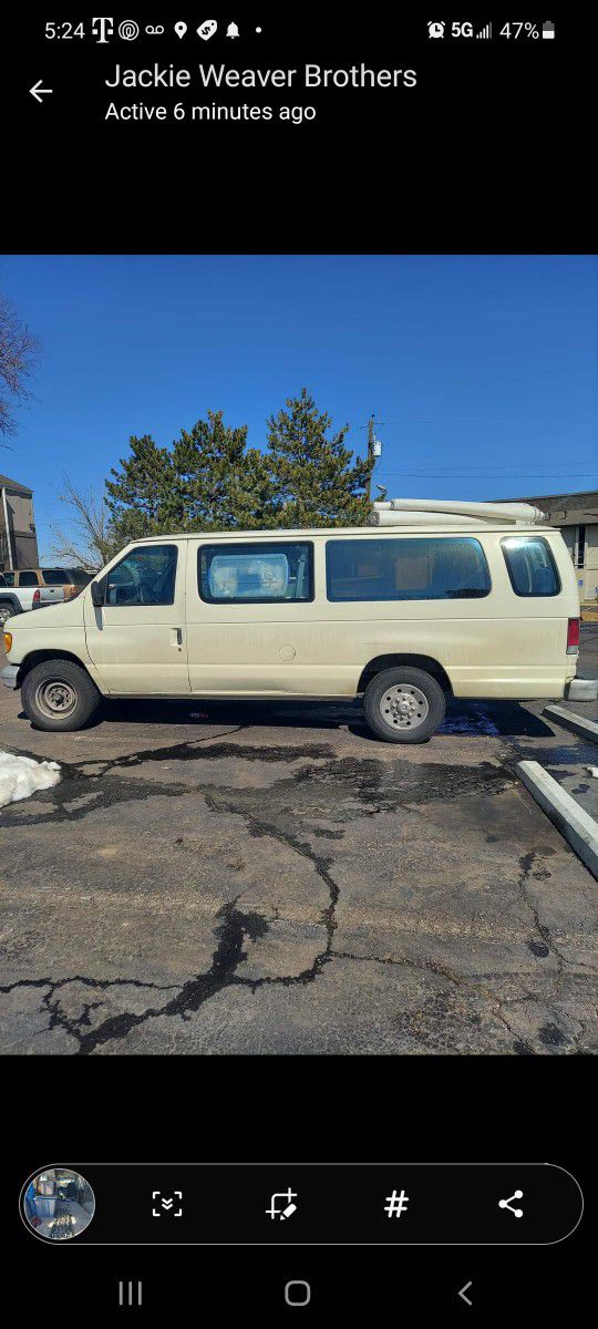 96 Ford 350 Van Extended